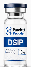 PureTest Peptides DSIP 10 mg research product vial